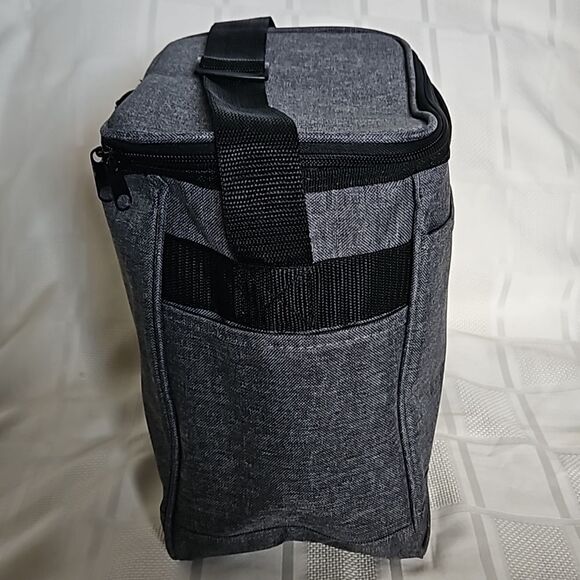 Fever- Tree Insulated Lunch Bag Gray/ Black 13×11 - Picture 5 of 16